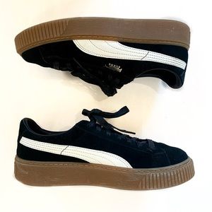 Puma Suede Platform ‘Black Gum’